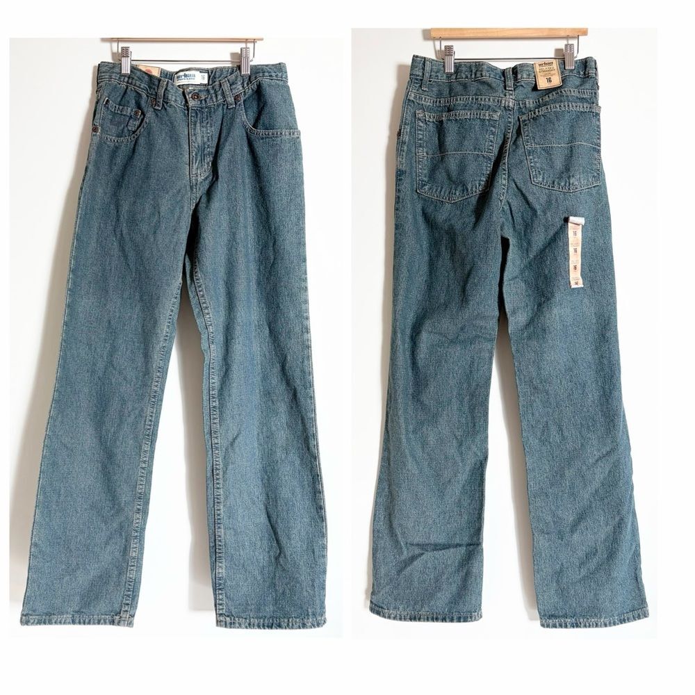 Boy's Urban Pipeline Jeans Relaxed Straight Size 16 Regular